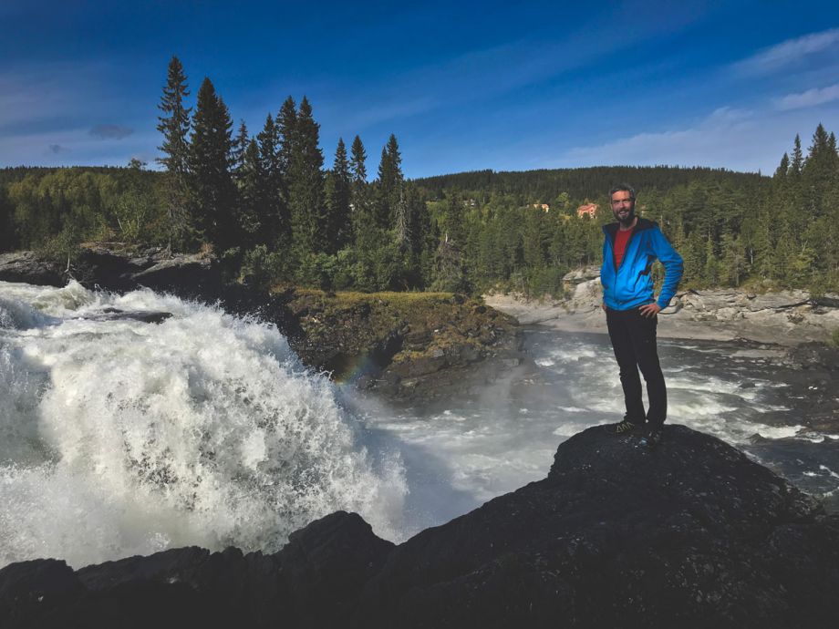 Ristafallet bei Järpen